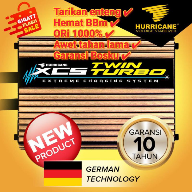 Xcs Hurricane - Stabilizer semua mobil ,penghemat BBM ,FREE BUFFER, tarikan RINGAN - Free pasang SEJABOTABEK, ORI 1000%-4