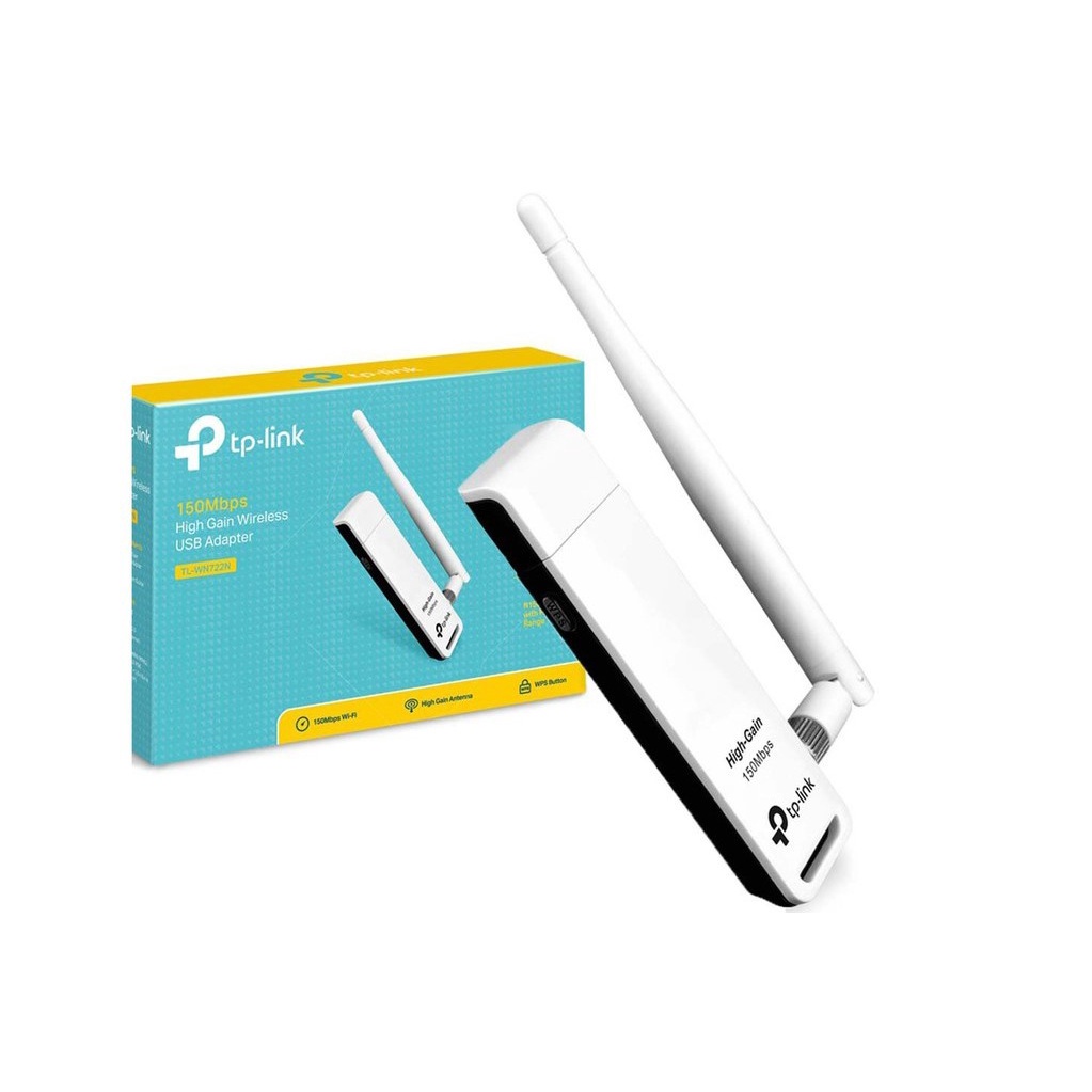 Usb Wifi Adapter TP-LINK TL-WN722N 150Mbps Wireless High Gain | ITECHBALI