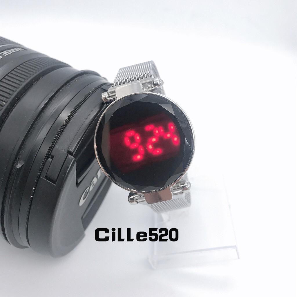 12.12 LNS -JAM TANGAN WANITA TERBARU JAM MAGNET RANTAI JAM TANGAN DIGITAL IMPORT JAM HARGA MURAH-Random