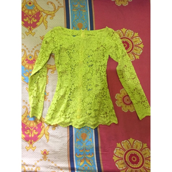 Kebaya Ukuran S warna Kuning sandat Wanita