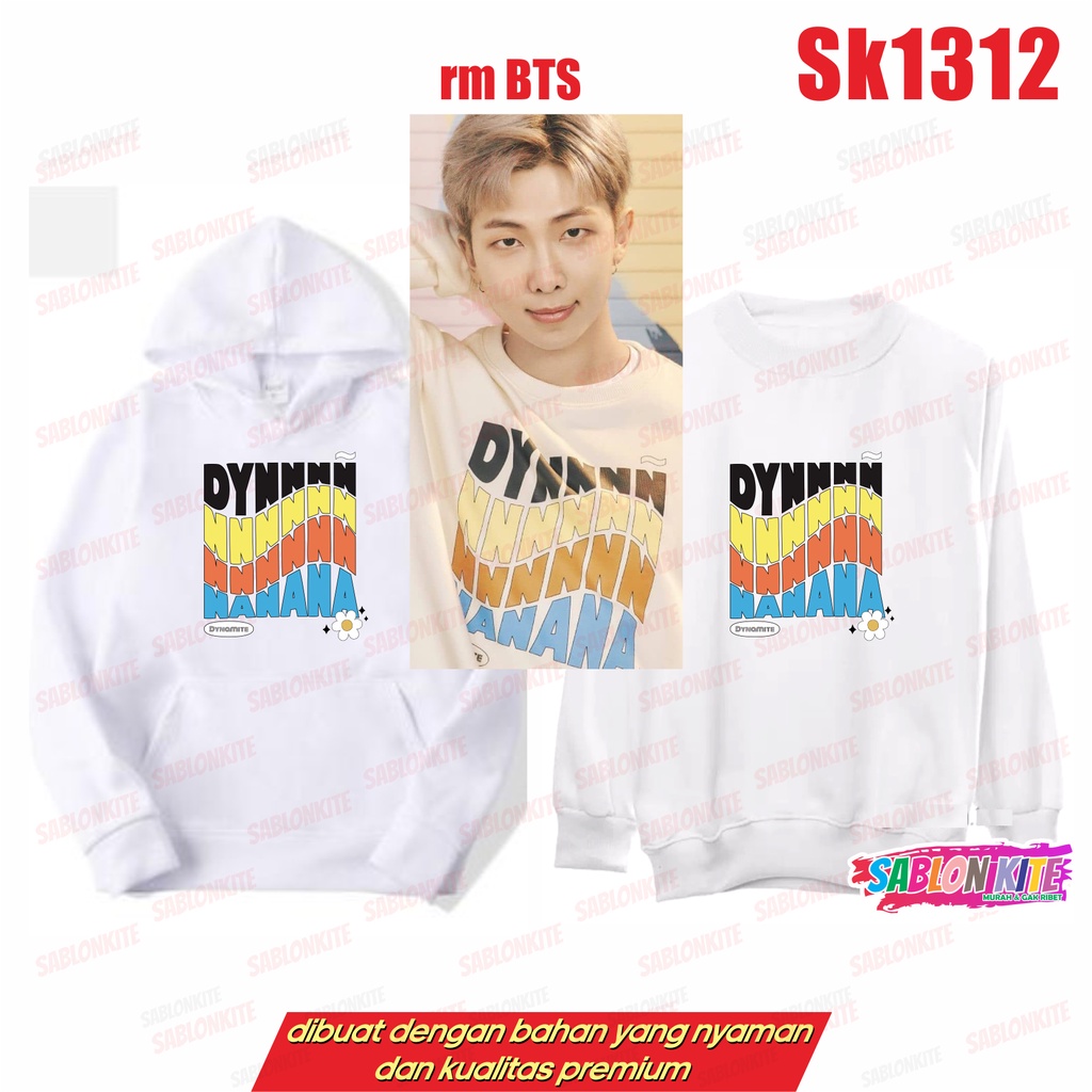 MURAH!!! SWEATER HOODIE NAMJOON RM NAMJOON DYNAMITE SK1312 UNISEX