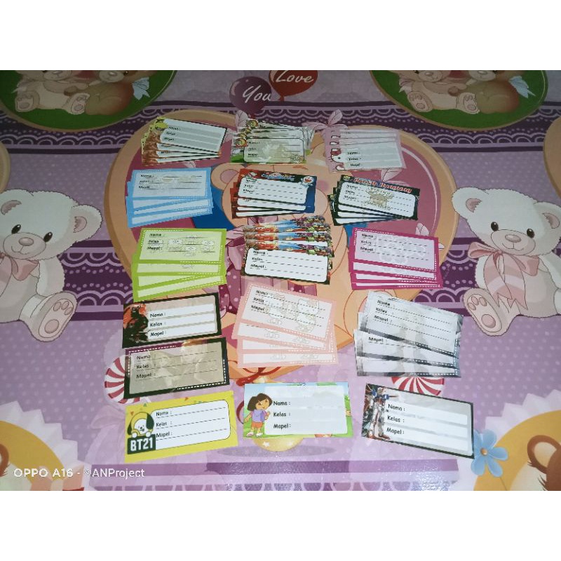 

Stiker Mapel Custom (Isi 48 pcs)