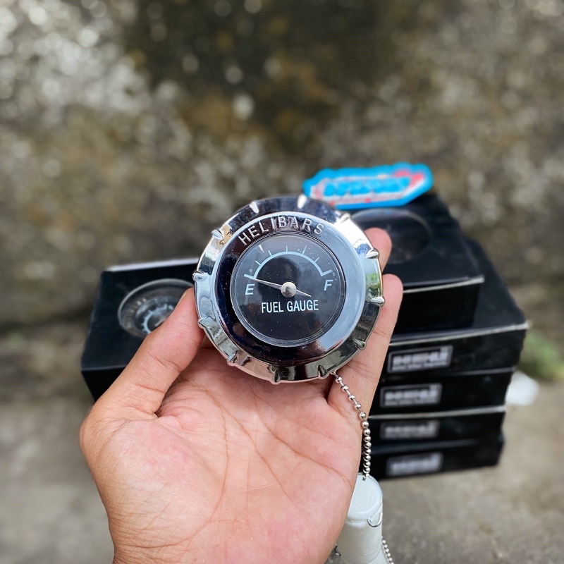 Tutup tangki tengki cb s90 Win GL100 helibars indikator bensin replika harley by Helibars