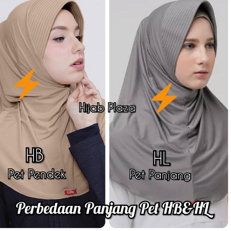 ZOYA Bergo Marsha HL Casual dan HB Casual