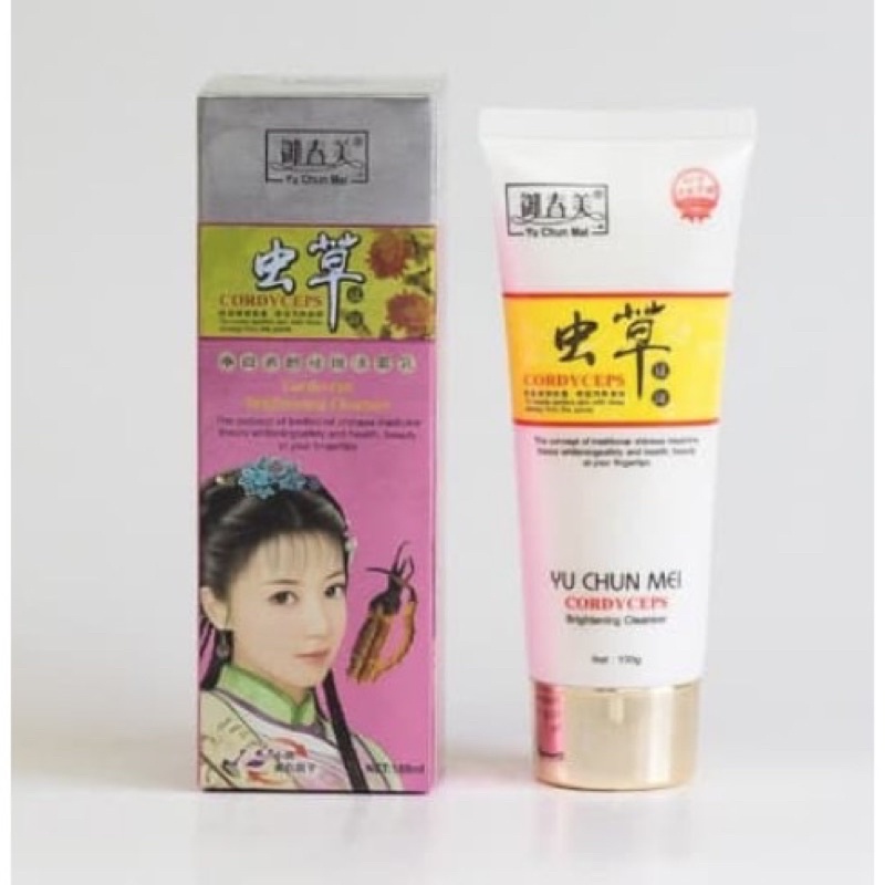 &lt;pc&gt; sabun cordyceps BPOM - face wash cordycep yu chun mei bpom - sabun wajah gingseng cordyceps bpom