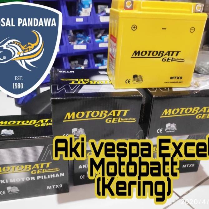 +++++] Aki Kering Vespa Excel Motobatt