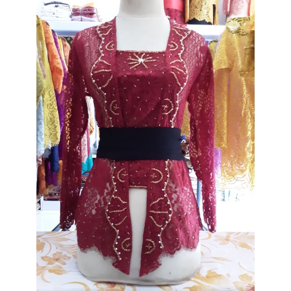 Kebaya Semi Payet | Kebaya Bali | Kebaya Brokat