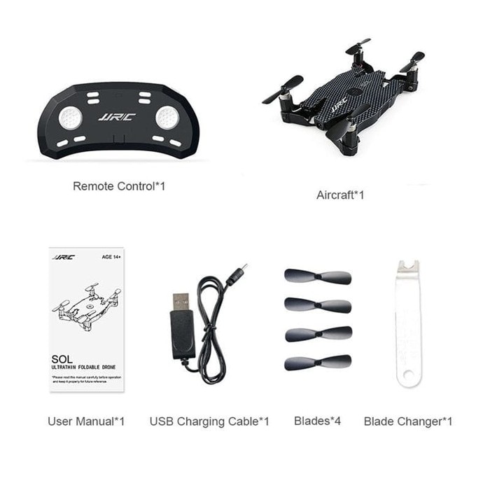 2018 JJRC H49 SOL H49WH WIFI FPV 720P HD Camera Selfie RC Drone VS H37