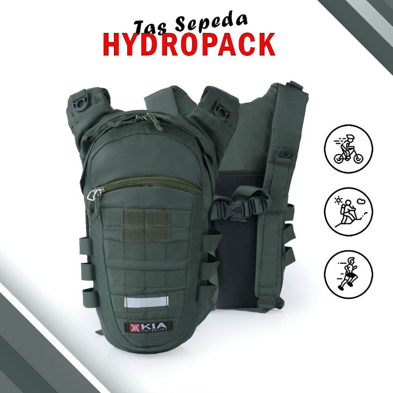 Tas Ransel Hydropack Sepeda Gunung Motocross Hiking Turing Trabas Terbaru Premium Material Waterproof