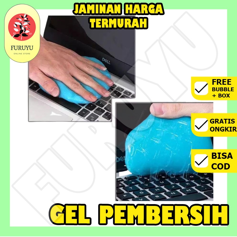 Slime Jelly Gel Jel Super Clean Pembersih Debu Kotoran Perawatan Kebersihan Laptop Kipas Keyboard Dashboard Remot Serbaguna