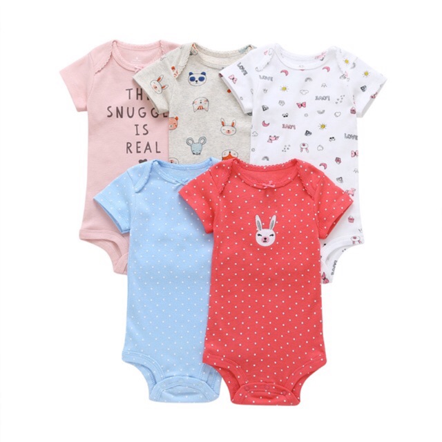 [ISI 5] | PAKAIAN BAYI [Kualitas Impor] BAJU ANAK JUMPER JUMPSUIT ROMPER PEREMPUAN ZF G