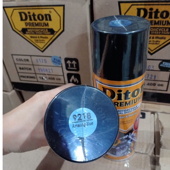 Pilok Pilox DITON Premium H9218* Amazing Blue / 9218 Biru Muda Metalik / Biru Honda (400cc/400ml)