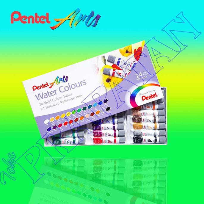 

Pentel Water Colors 24 warna