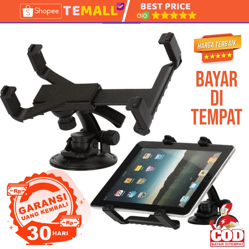 Jual Tablet Holder kaca mobil iPad Tablet Universal / Tempelan Tablet
