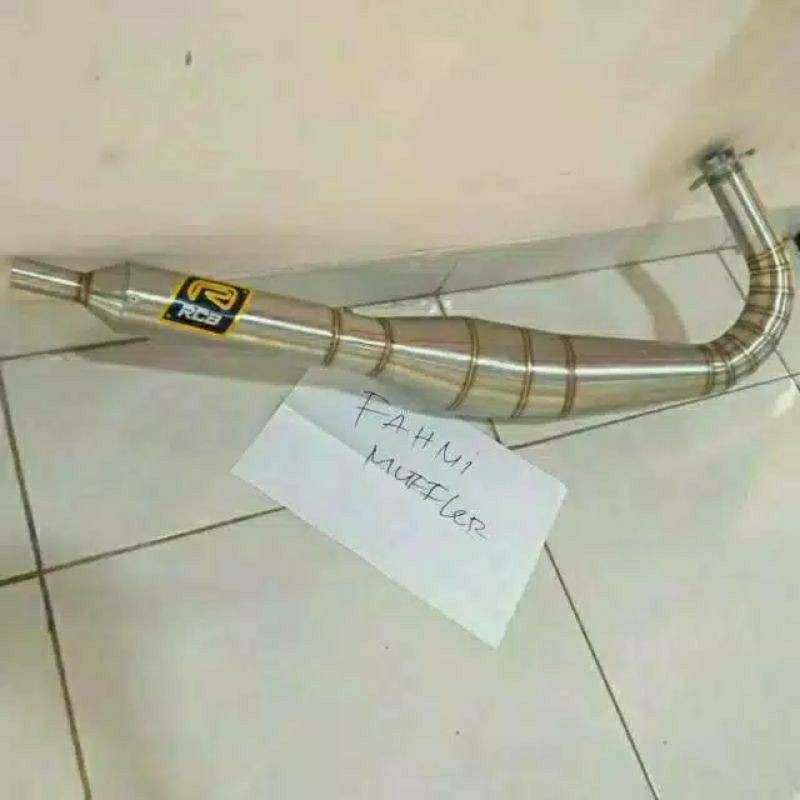 Knalpot kolong rx king RCB