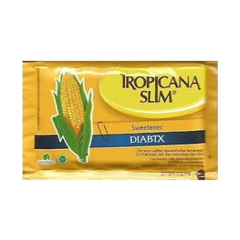 

Tropicana Slim Diabtx Ecer Pemanis Bebas Gula 0 Kalori 1 Sachet - eceran tropicana slim