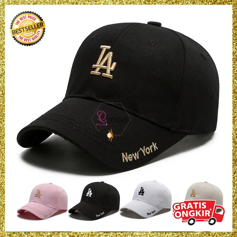 Topi Pria Wanita Baseball Fashion Outdoor LA New York Casual Cap Sport Kualitas terbaik BSAA