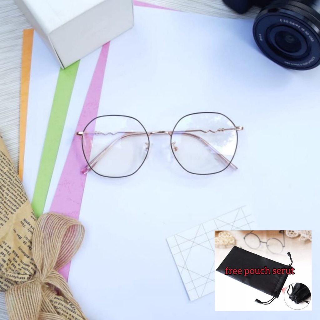 Kacamata MINUS/gagang unik/kacamata retro/kacamata SILINDER/ kacamata gaya/ kacamata minus/ 35002