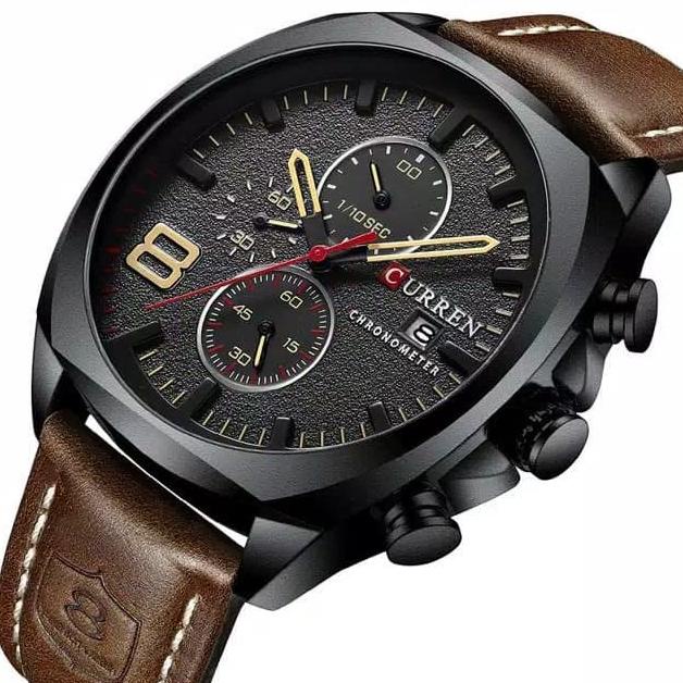 RECOMENDED CURREN 8324 ORIGINAL JAM TANGAN PRIA CHRONO AKTIF