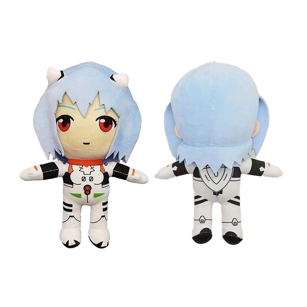 Lanfy Evangelion EVA Plush Doll Hadiah Ulang Tahun Kawaii Anime Kartun Boneka 25 cm Cosplay Mainan Mewah