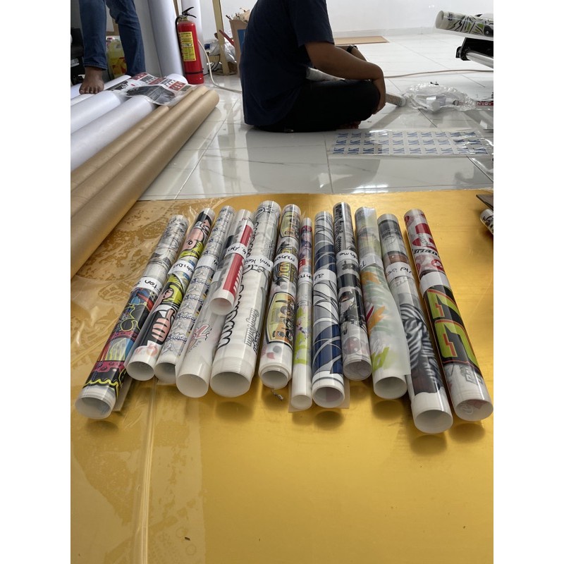 Sablon Kaos DTF Meteran Lebar 60cm 8 Pass Mode Sablon Setrika | GRATIS PACKING TUBE
