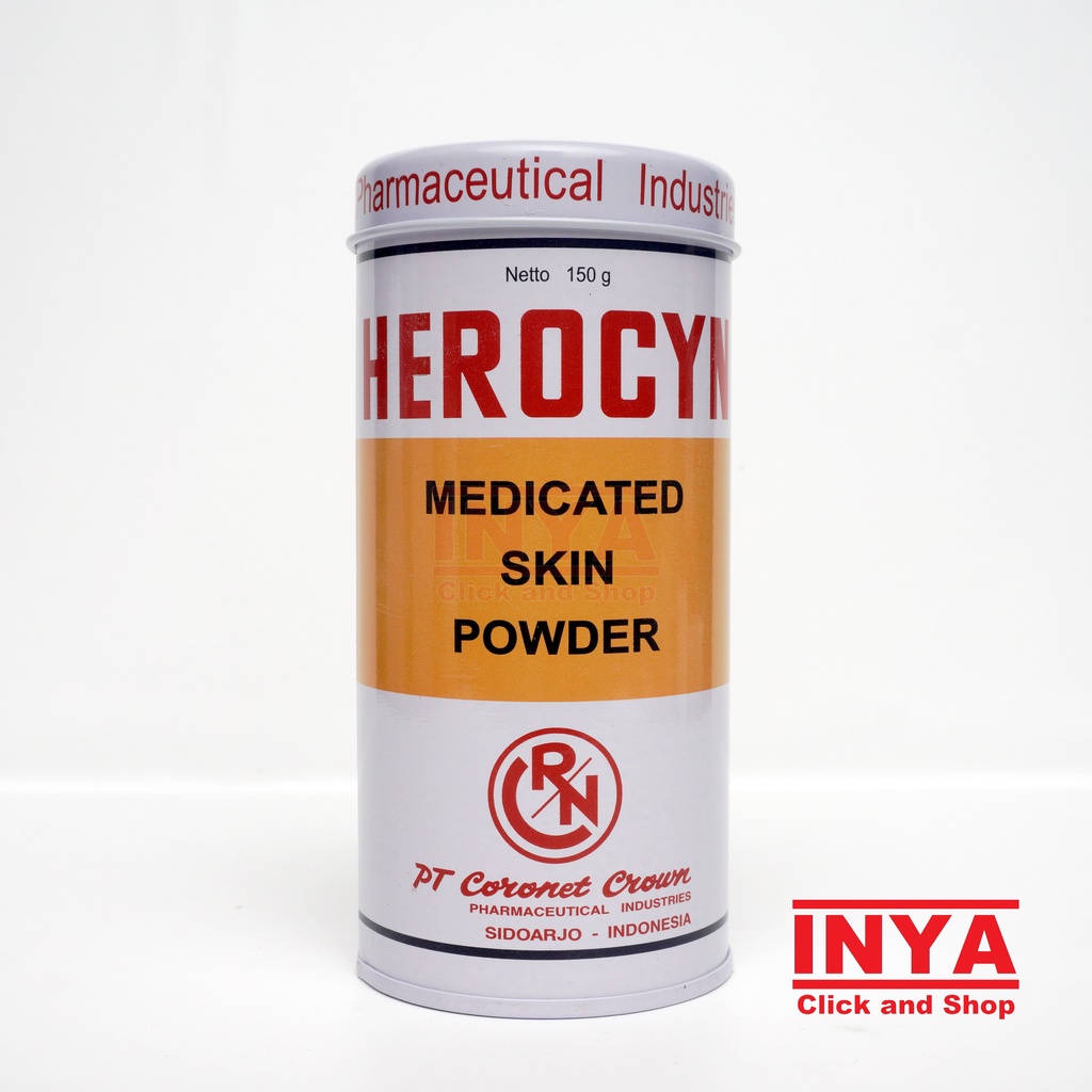 HEROCYN MEDICATED SKIN POWDER 150ml - Bedak Obat Untuk Kulit