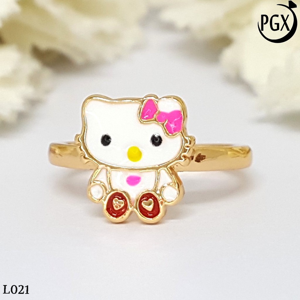 PGX Cincin Anak Xuping Aksesoris Perhiasan Lapis Emas Premium - L080