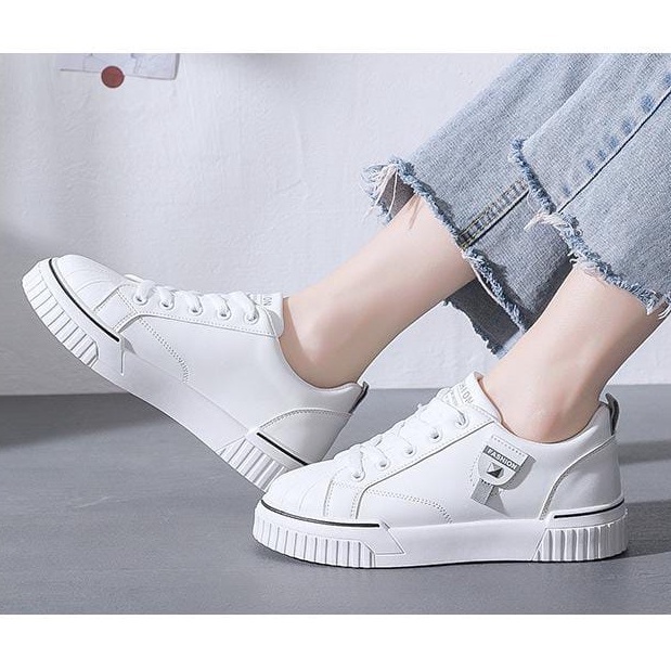 TBIG [COD] Sepatu Sekolah Sneakers Import Shoes FAST2FAST Wanita Sepatu Korea Style Sekolah Kuliah