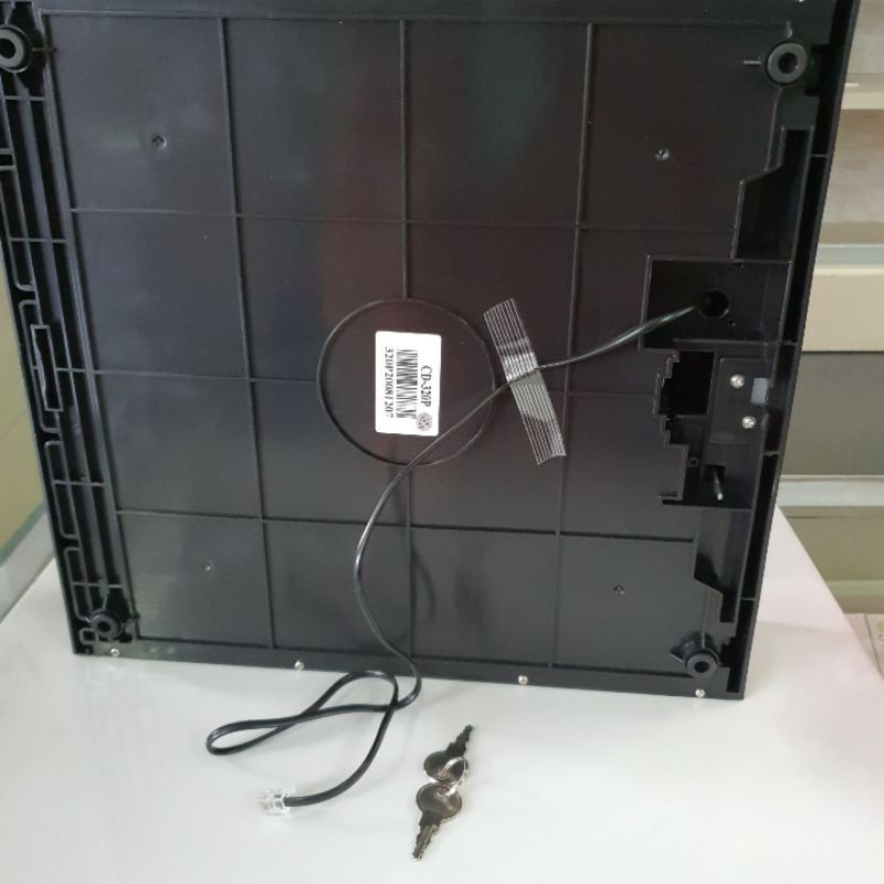 CASH DRAWER LACI UANG LACI KASIR 4 SLOT 36x33CM RJ11 KUNCI