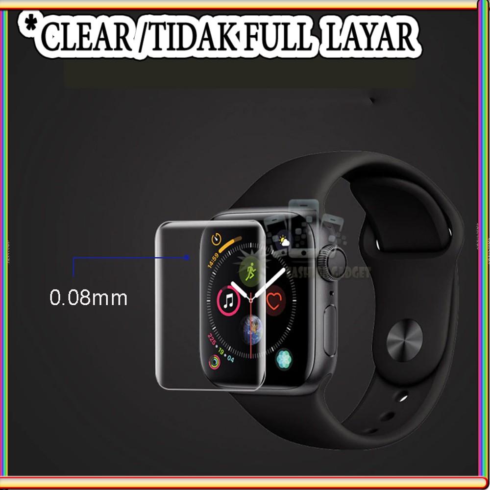 TEMPERED GLASS APPLE WATCH 1 APPLE WATCH 2 APPLE WATCH 3 38 mm &amp; 42mm ANTI GORES KACA TEMPER GLASS IWATCH  - CLEAR