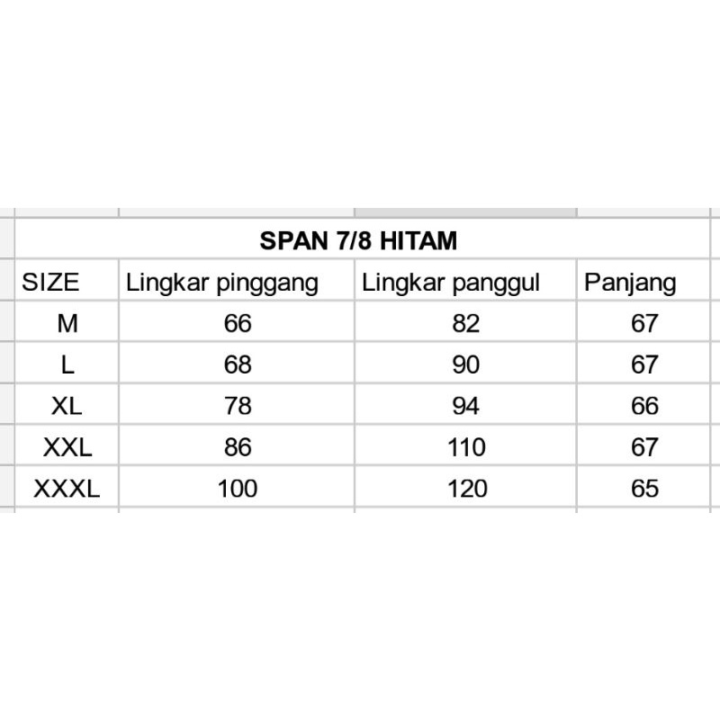 Rok span 7/8 S-L4 | rok hitam | rok kerja kantor | rok bahan | rok sidang