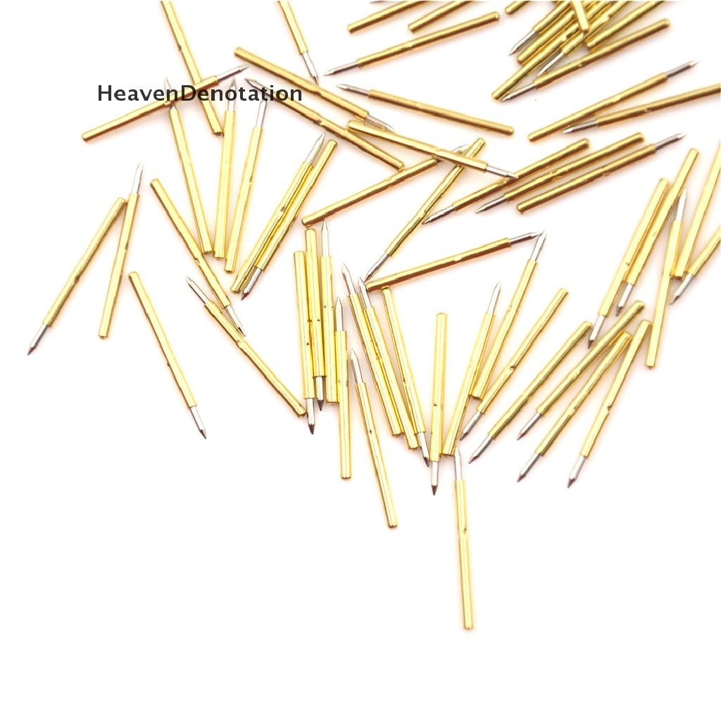 (Heavendenotation) 100pcs Pin Pogo P75-B1 Diameter 1.0mm