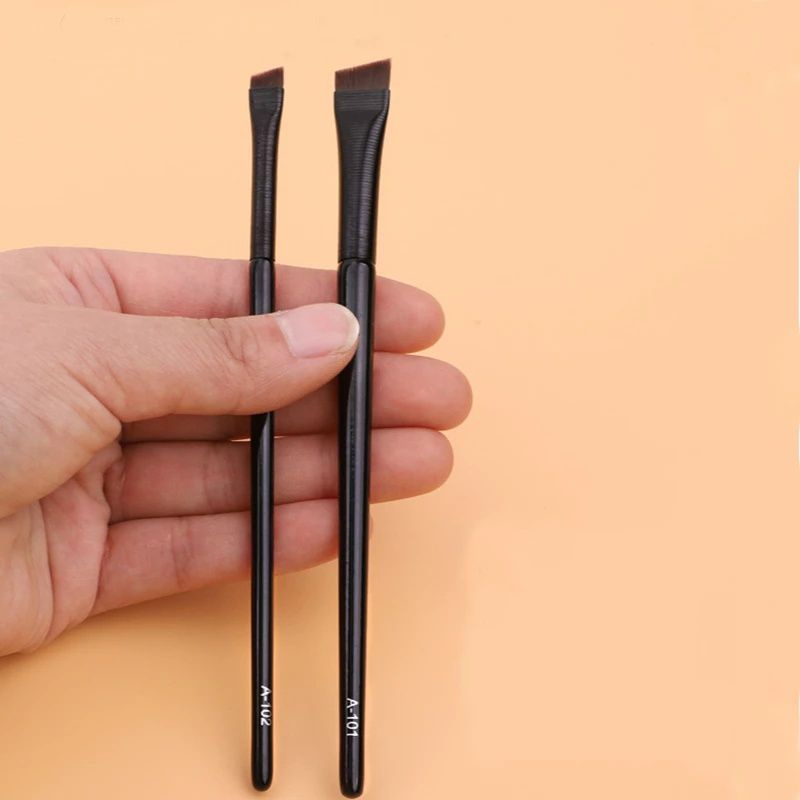 Kuas Alis Kokoh Eyeliner Eyebrow Brush