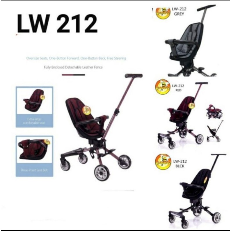 Magic Stroller Anak Pacific LW 212, LW212 kereta dorong