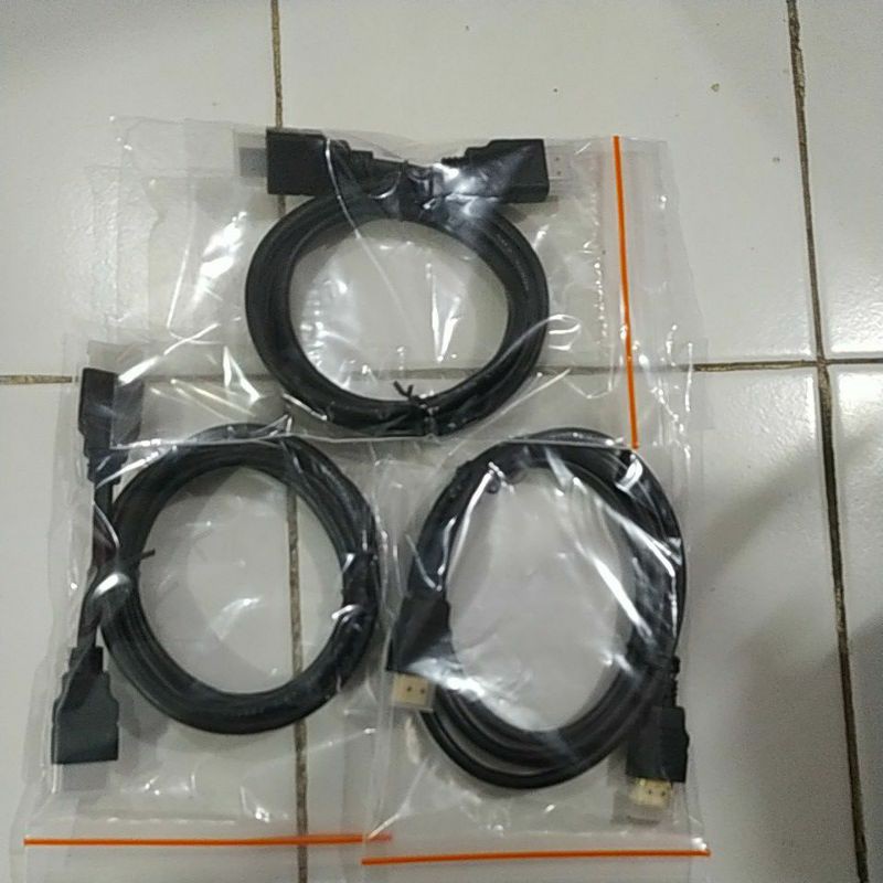 KABEL HDMI / KABEL HDMI MALE TO MALE /  HDMI TO HDMI / KABEL HDMI FULL HD 1.5M / KABEL PS3 PS4 KE TV