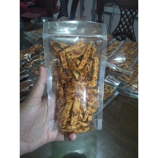 

Basreng extra pedas daun jeruk