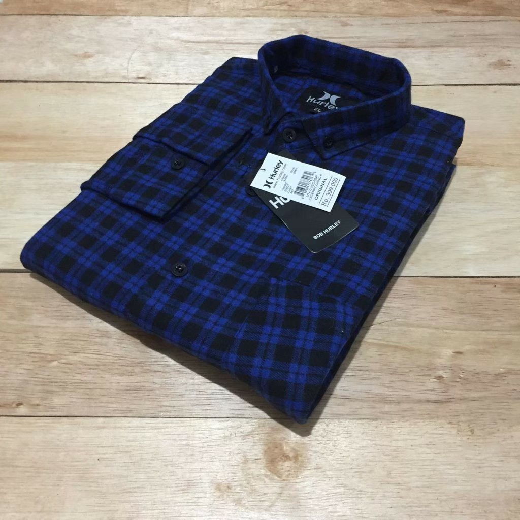 Kemeja Flanel Pria Impor Lengan Panjang Premium Kemeja Flanel Kotak Kotak Pria Wanita Casual Distro