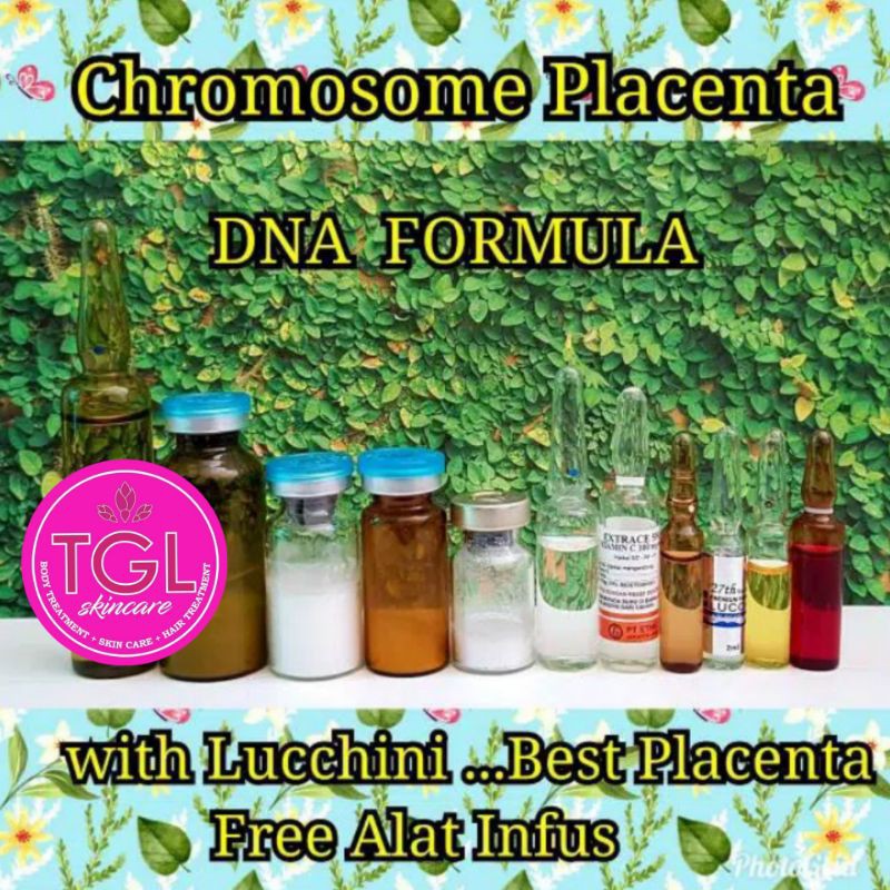 INfus whitening Cromosom plasenta ( DNA Formula)