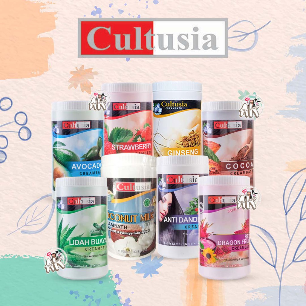 CULTUSIA CREAMBATH 1000ML (BESAR)