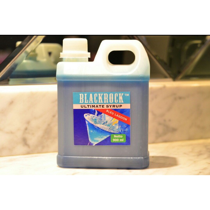 

SIRUP BIRU BLUE CURACAO SYRUP BLACKROCK ULTIMATE SYRUP 900 ML