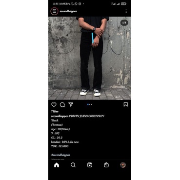 Edwin jeans corduroy