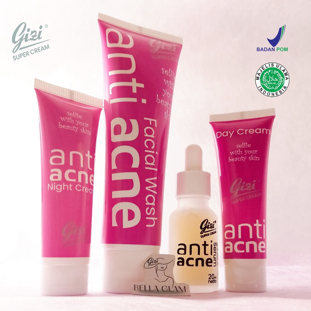 Anti Acne Series Gizi Super Cream Original skin care