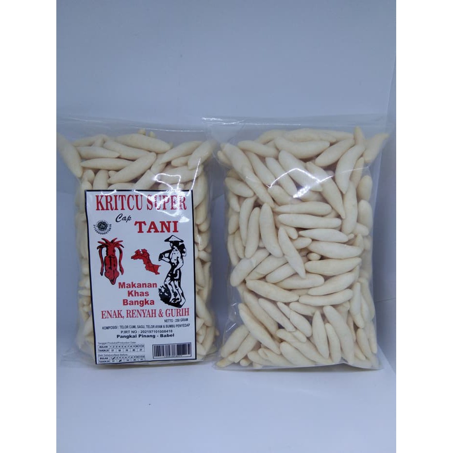 

Kricu cap Tani 250 Gram Asli Bangka dari Toko LCK