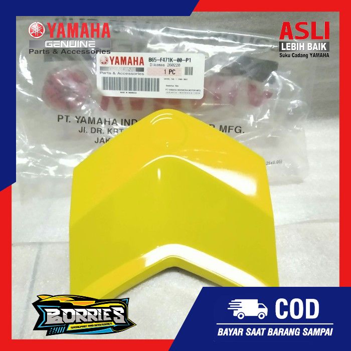 PET BODY AEROX 155 KUNING SAMBUNGAN NODI AEROX KUNING B65-F471K-00-P1