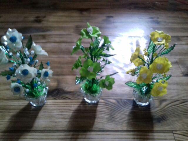 Pajangan Bunga Hias Akrilik D Rainbow Dekorasi Akrilik