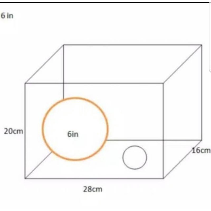 Box speaker subwoofer 6inch