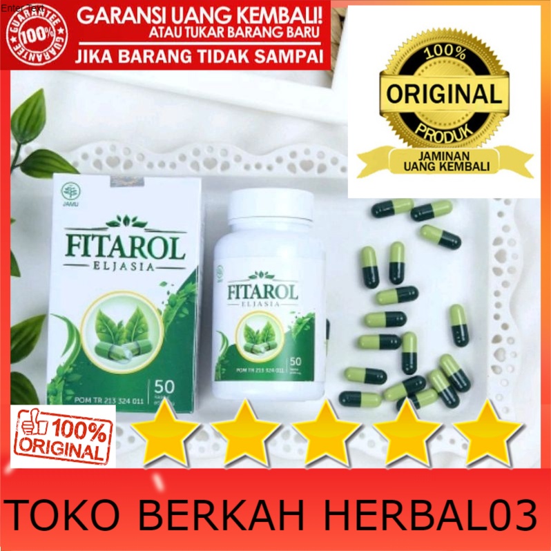 100% ASLI FITAROL ELJASIA ASLI ORIGINAL HERBAL MEMBANTU MENGOBATI DAN MENGURANGI GEJALA STROKE