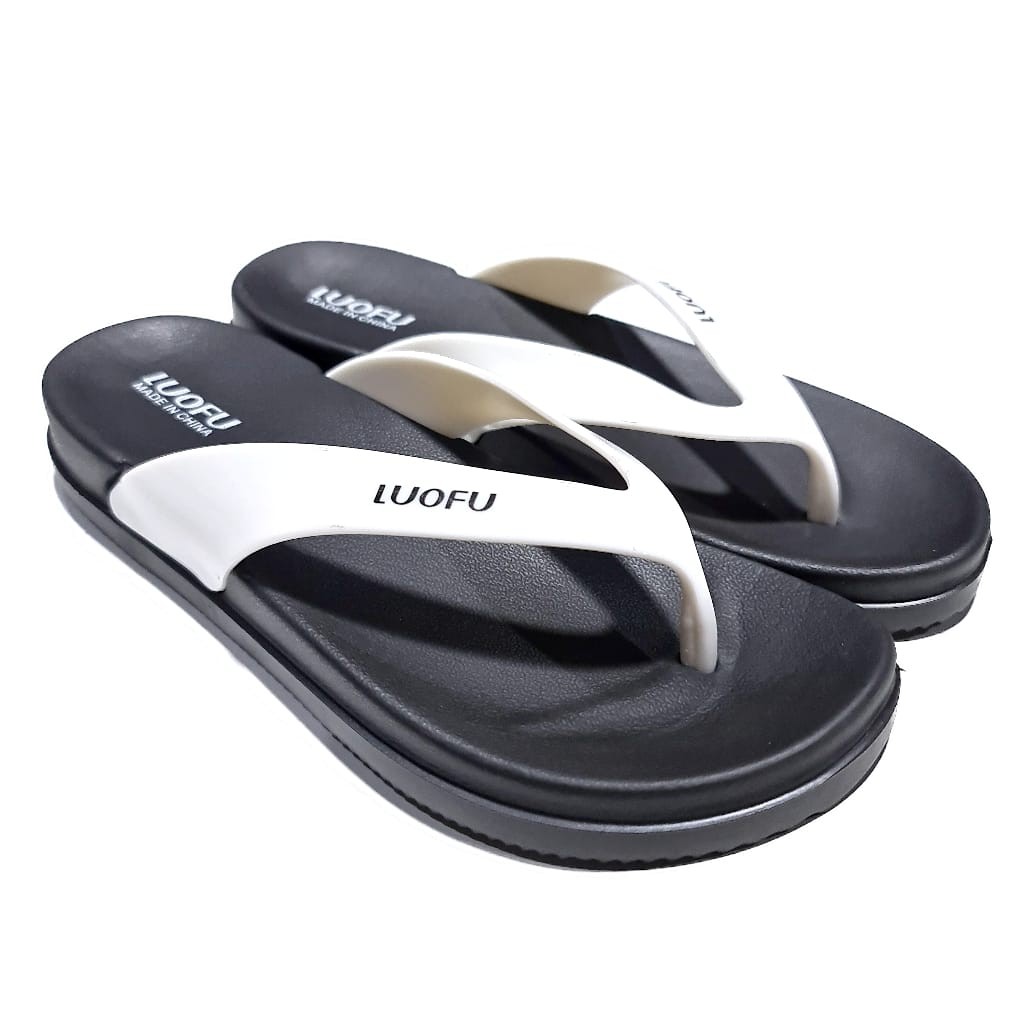 Jelly sandal wanita jepit luofu sendal japit cewek karet import 7164SH