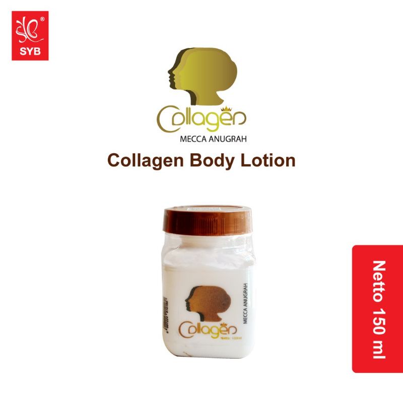 Collagen Mecca Anugrah 150ml/Collagen/Bibit Colagen/Bibit Pemutih/lotion Badan/Pemutih Badan