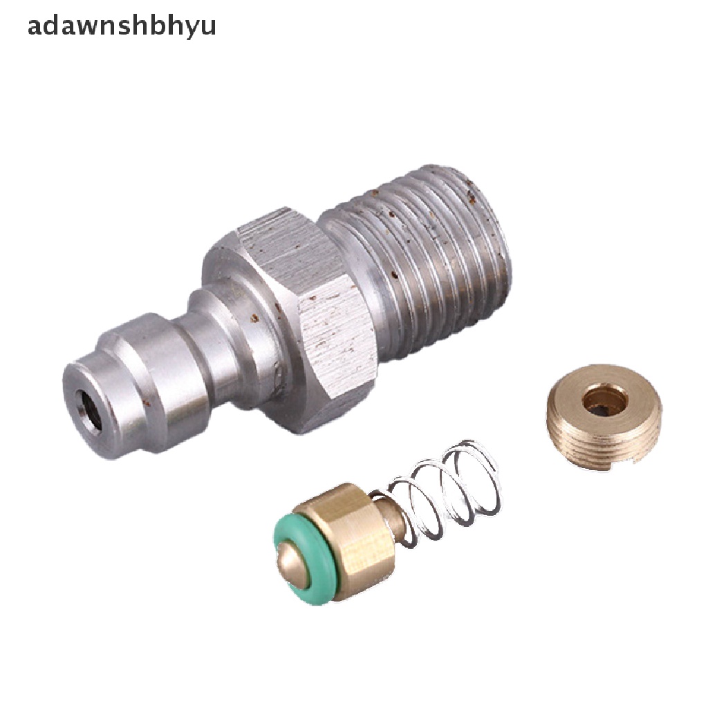 Adawnshbhyu PCP Paintball Pneumatic Quick Coupler 8mm M10x1 Male Plug Adapter Fitting1/8NPT